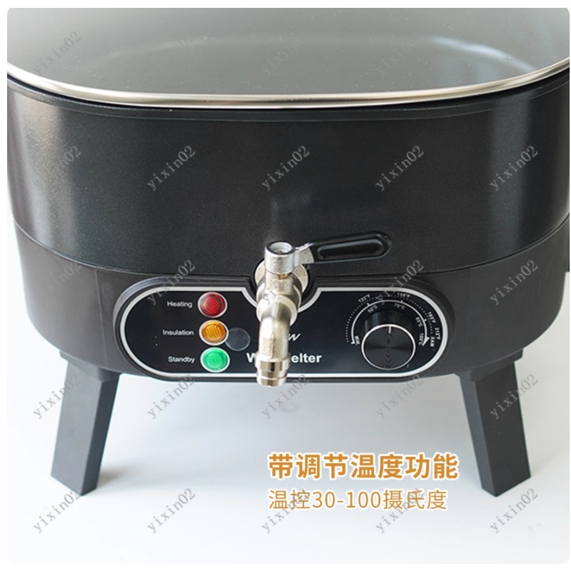 Wax Melter Electric - 6L ノンスティック電気ワックスメルター プロフェッショナル DIY キット 大豆蜜蝋キャンドル製造機