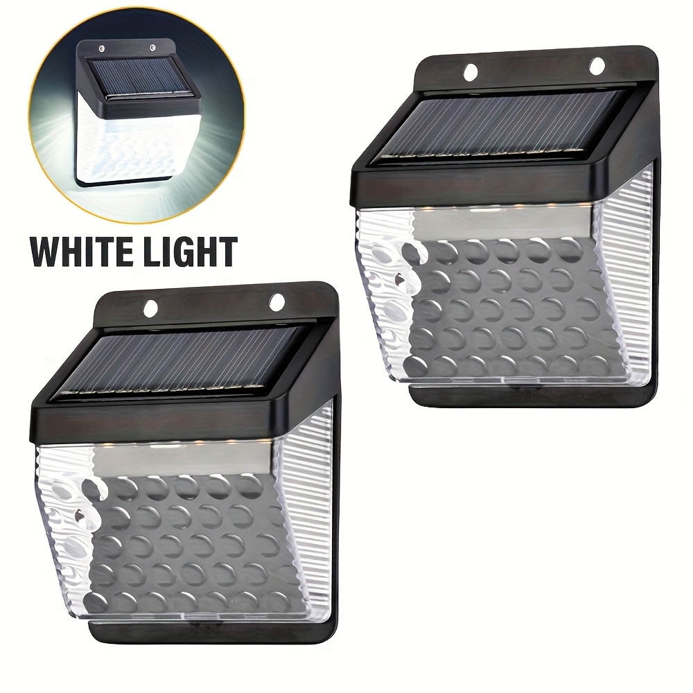 Wall Decor Lighting - LED ソーラーライト PIR モーションセンサーウォールライト屋外ソーラーランプ防水太陽光発電太陽光街路灯庭の装飾