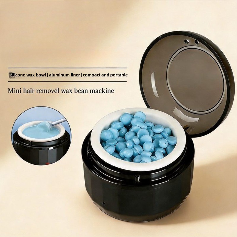 Wax Melter Electric - 2026ミニホットワックスヒーター ポータブル脱毛器 家庭用 鼻毛・唇毛除去 ビーンズ加熱機器ツール