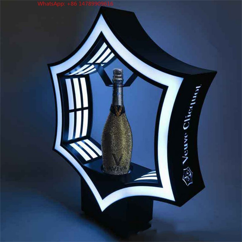 Light Up Letters Marquee - プレミアムカスタムLEDリカーディスプレイスタンド、カスタムナイトクラブサイン文字メッセージボード、LEDクラシックマーキーライトアップVIPボトルプレゼンター