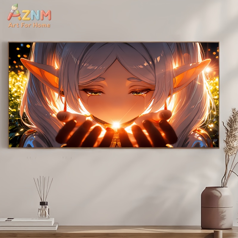 Lighting Decor And Beyond - AZNM フリーレン: Beyond Journey's End エルフ少女が光を抱きしめる