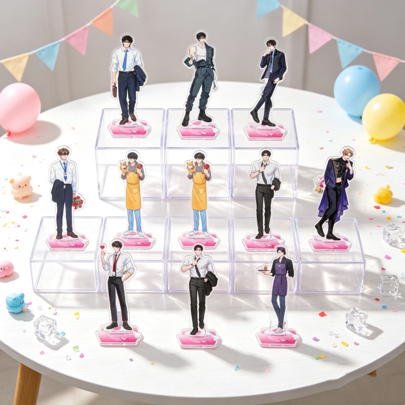 Decor Lighting Returns - Mr.ブルー ポップアップストア 使用後の返品不可/不屈のチャンピオン アクリルスタンドフィギュア キーホルダー BLアニメ