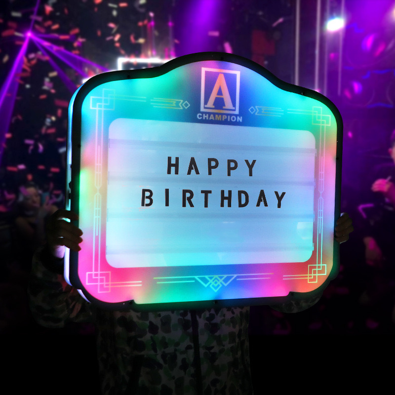 Light Up Letters Marquee - 売れ筋VIPサインLEDメッセージボード VIPライトアップマーキーレターボードサイン ナイトクラブ・バー向け