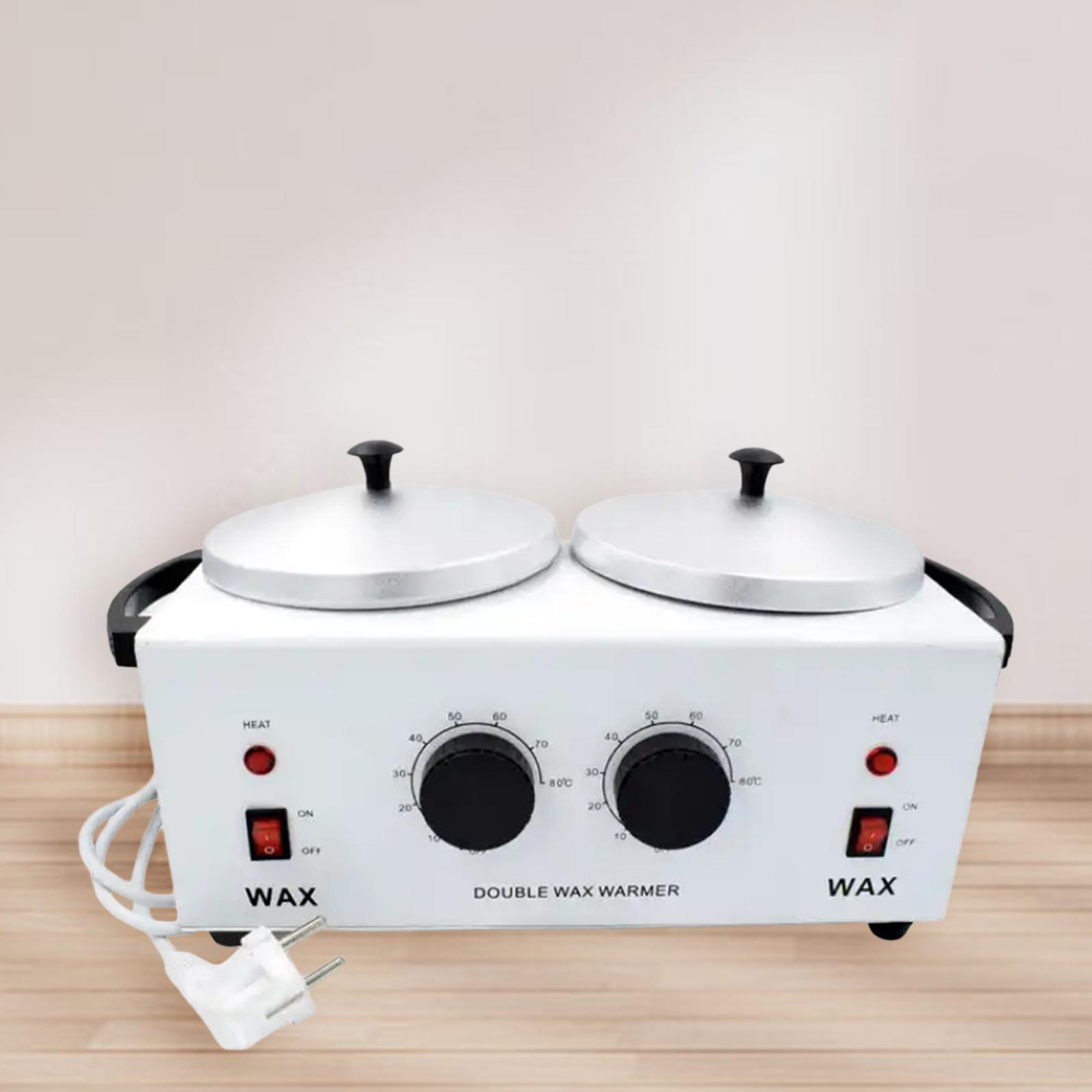 Wax Melter Electric - ダブルポットワックスウォーマー ポータブルメルターマシン ハンド＆フットSPA脱毛器