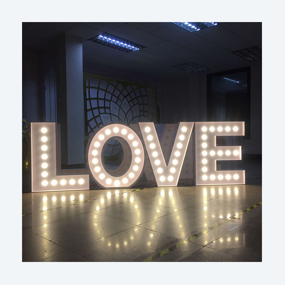 ホット販売サポート Oem 屋外防水番号ああ赤ちゃんサイン  - Light Up Letters Marquee のレビューと価格