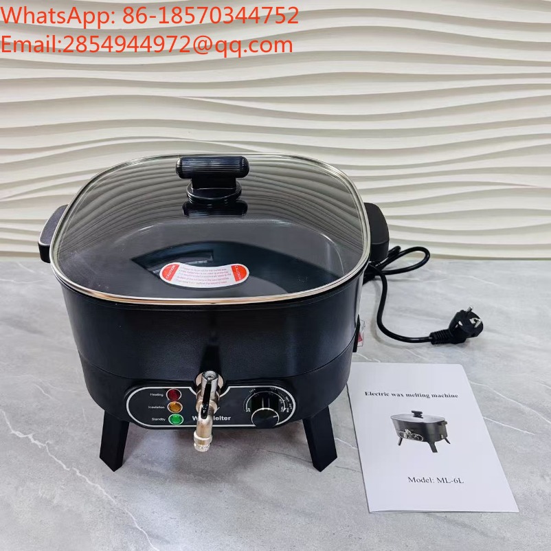 新しいキャンドルワックスメルター DIYアロマセラピーワック - Wax Melter Electric のレビューと価格