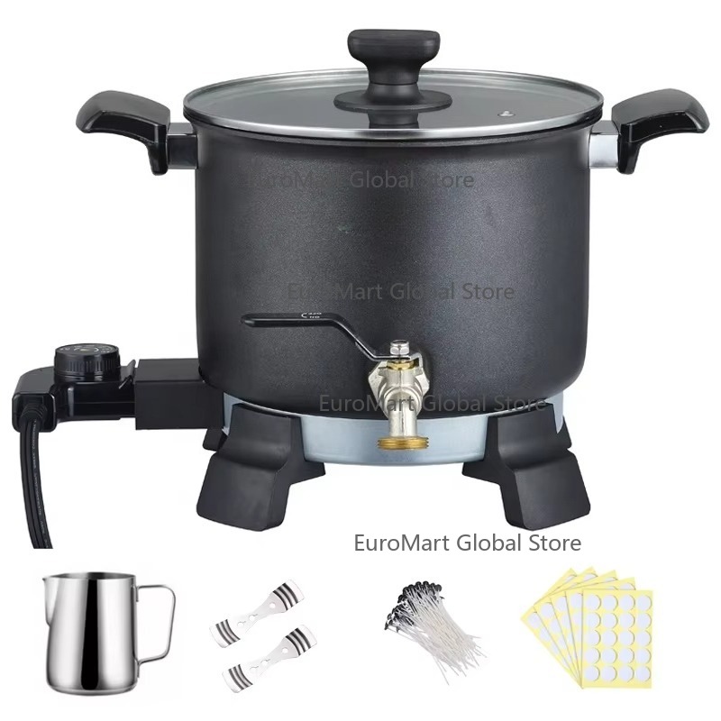 ドンタレン 5L 電気キャンドル溶解ポット ノンスティック  - Wax Melter Electric のレビューと価格