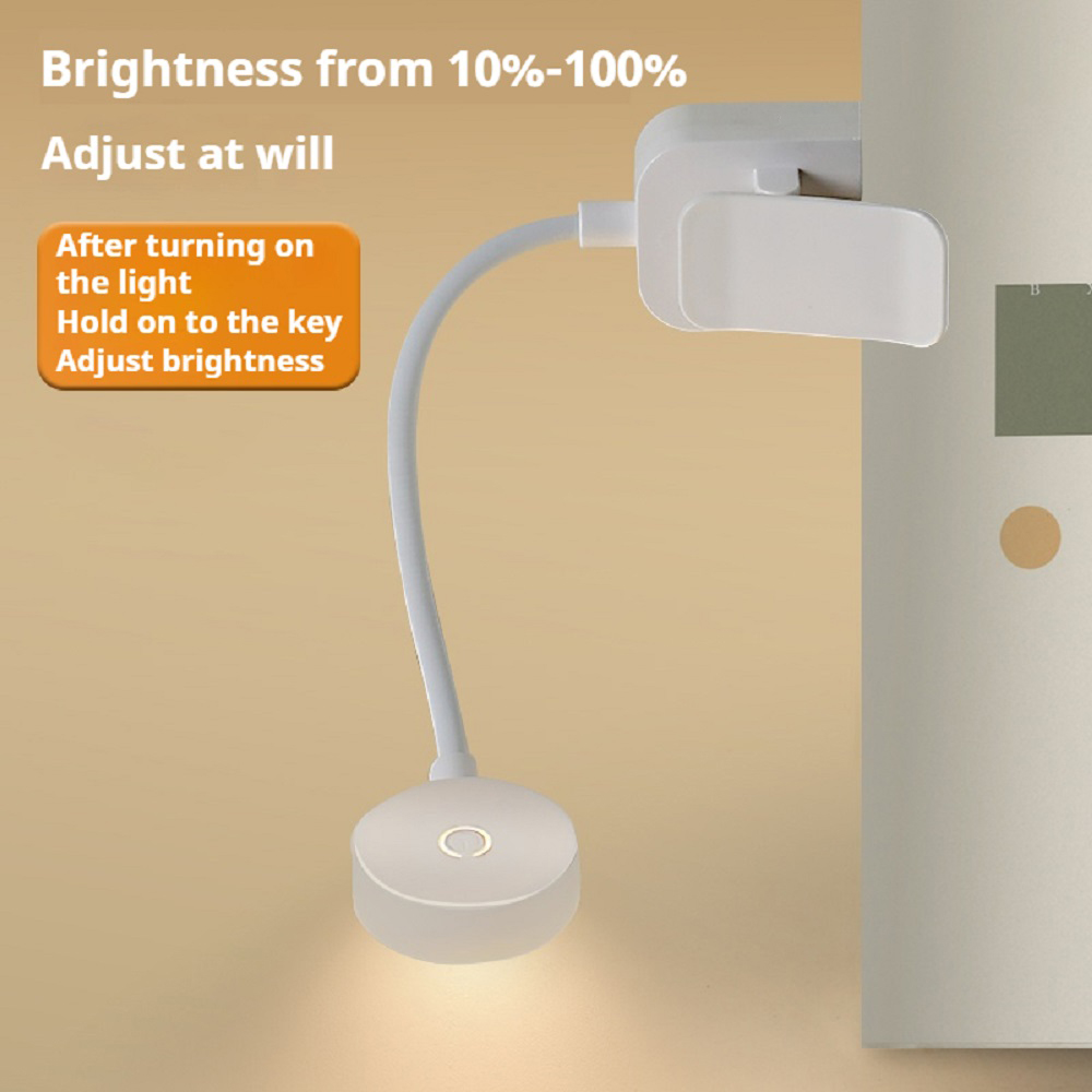 ミニクリップブックランプ LED テーブルランプ目の保護 3 - Colour Changing Bulb のレビューと価格
