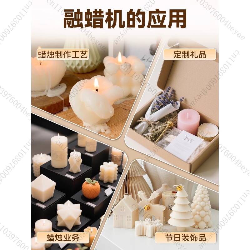 電気ワックスメルターポット 6L ノンスティック DIYキャ - Wax Melter Electric のレビューと価格