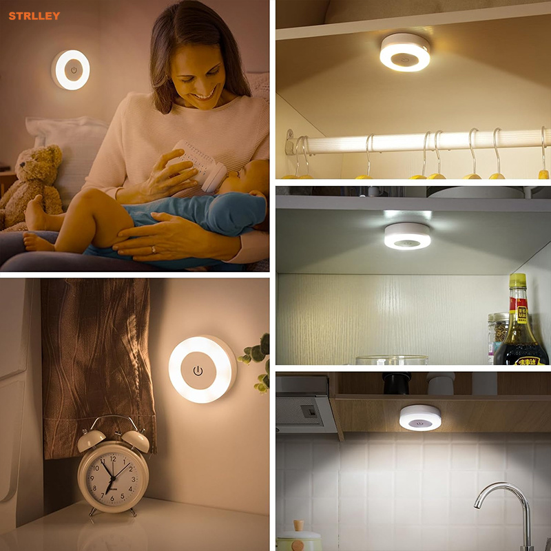 1-7個入り ナイトタッチライト 明るいLEDプッシュランプ - Colour Changing Bulb のレビューと価格