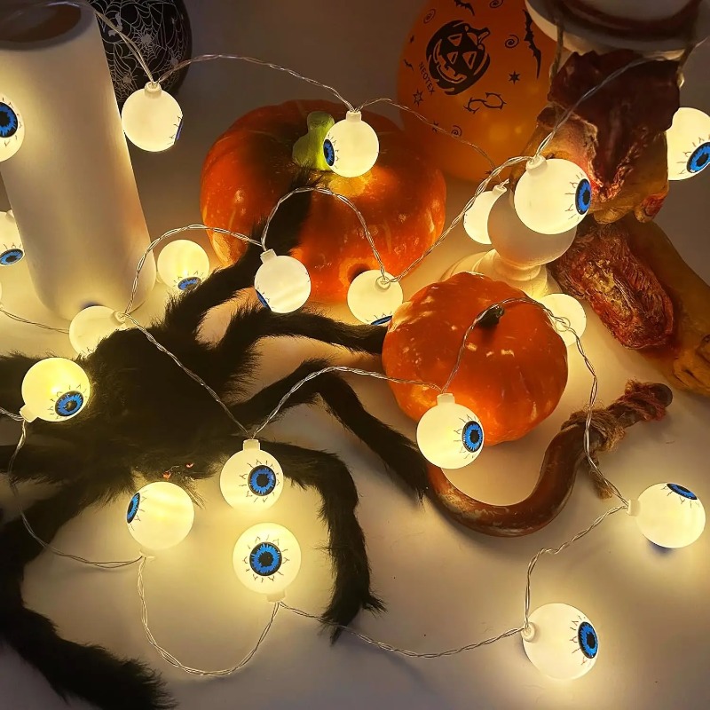 1-5 個ハロウィン新作カボチャバット LED ストリングラ - Lighting Decor For House のレビューと価格