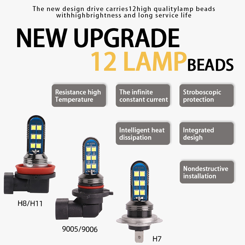 2 個 7 色グリーンオレンジ H7 H11 H8 HB4  - Colour Changing Bulb のレビューと価格