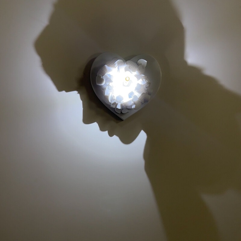 ドロップシッピング 3Dライトシャドウナイトライト アンビエ - Wall Decor Lighting のレビューと価格