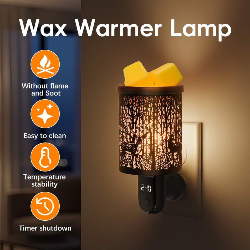 香り付きワックスメルティングバーナー アロマセラピーワックス - Wax Melter Electric のレビューと価格
