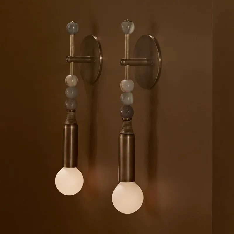 北欧ヴィンテージ風インテリア装飾デザイン、リビングルーム、寝 - Wall Decor Lighting のレビューと価格