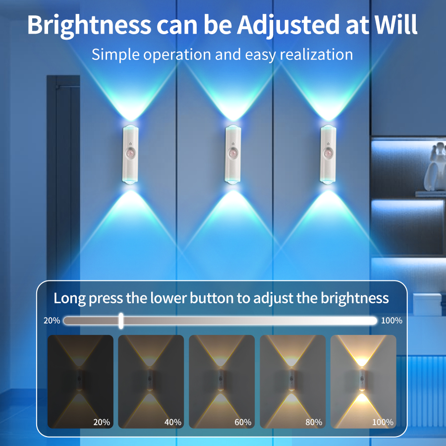 LED モーションセンサーナイトライト RGB 色変更ワイヤ - Colour Changing Bulb のレビューと価格