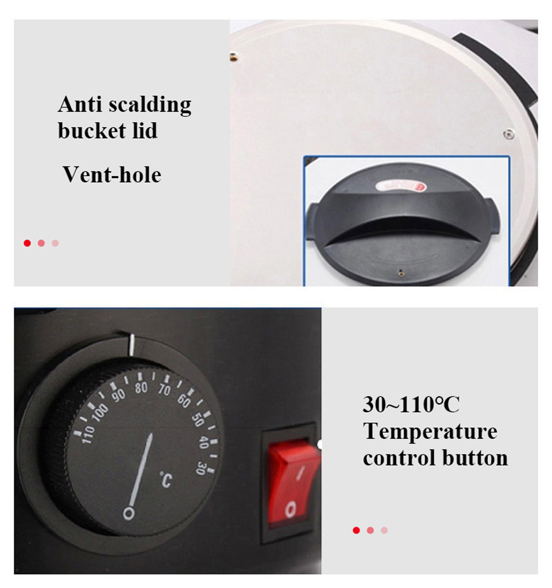 8L ステンレス鋼ワックスメルター電気ワックス溶解ポット高速 - Wax Melter Electric のレビューと価格