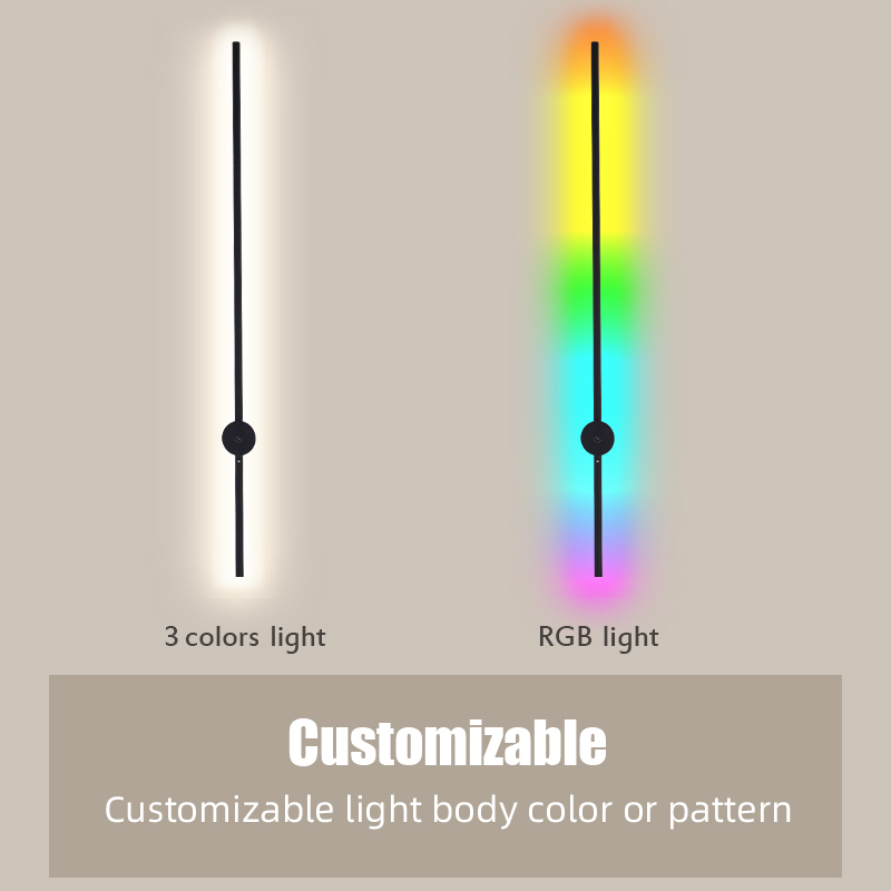 モダンな充電式LEDウォールスコンスランプ、ブラックアルミニ - Wall Decor Lighting のレビューと価格