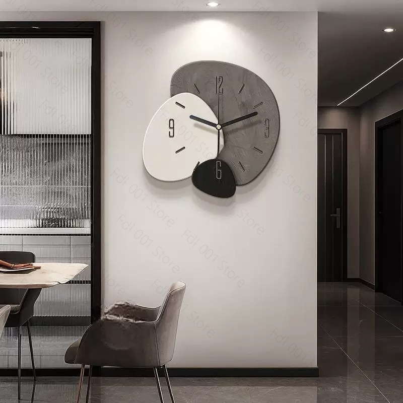ライトラグジュアリー時計 ハウス テレビ背景壁装飾画 リビン - Lighting Decor For House のレビューと価格