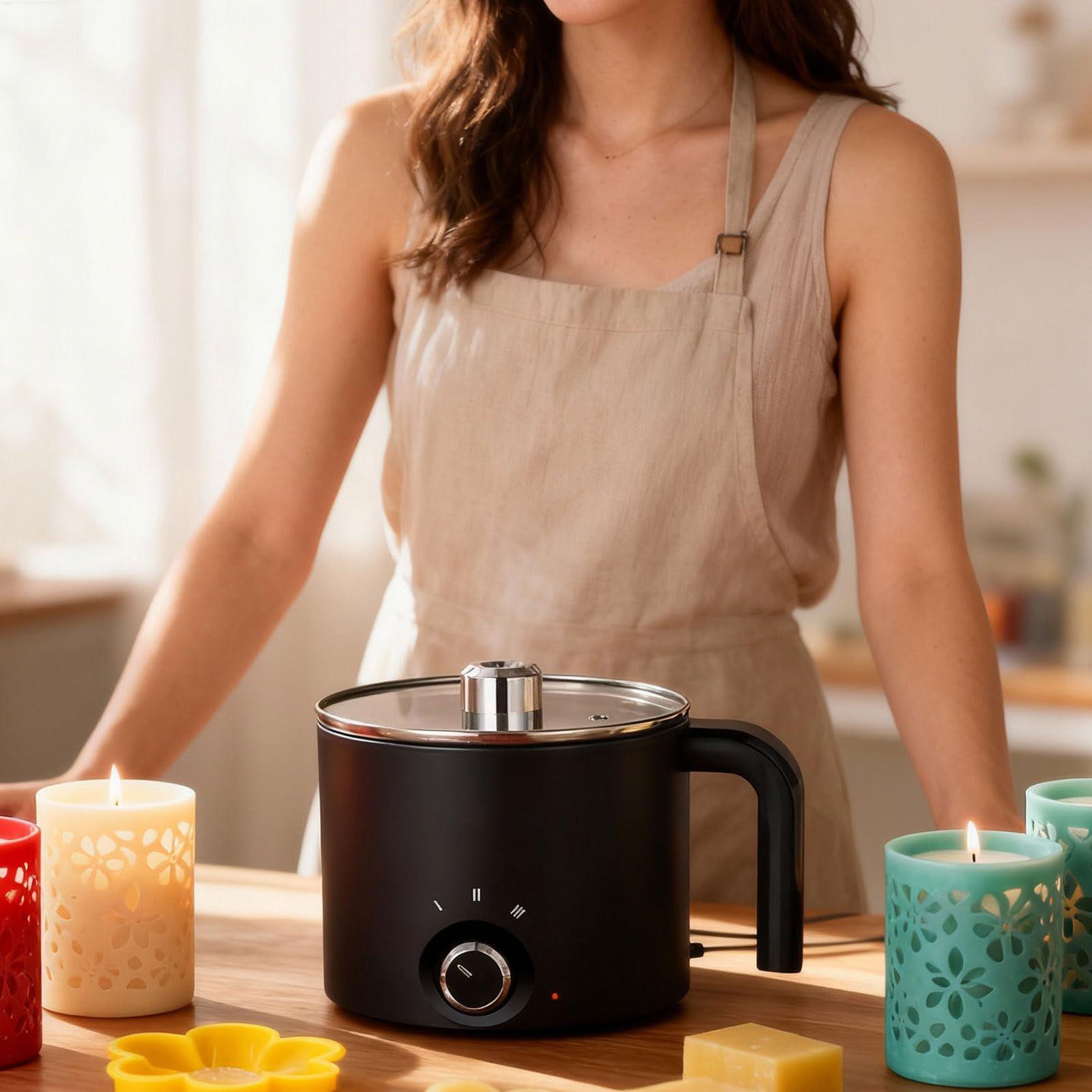 キャンドルワックスメルター 1.5L 電気耐熱ピッチャーワッ - Wax Melter Electric のレビューと価格